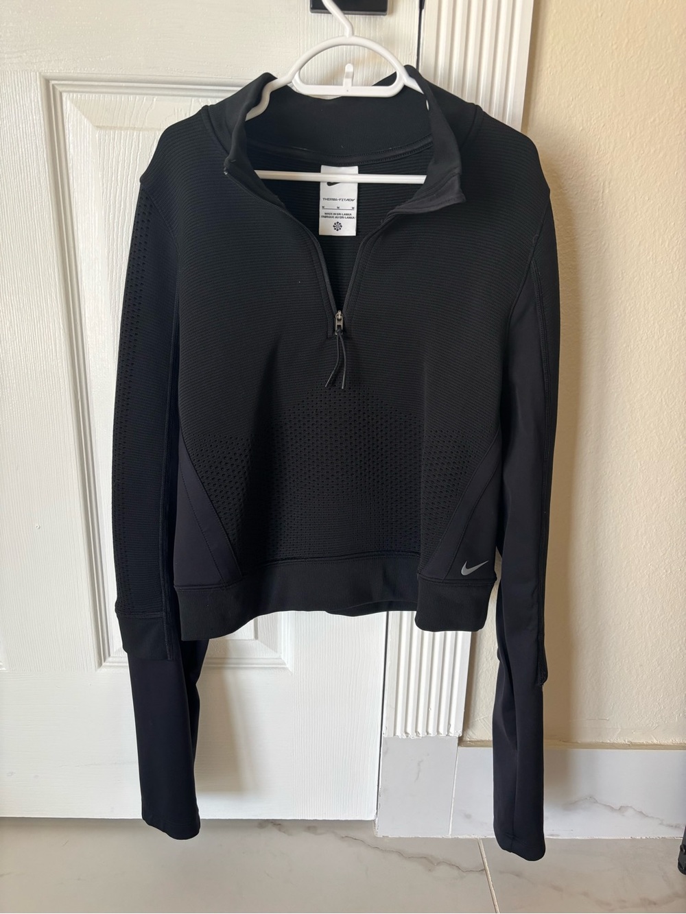 Nike Black Women's Half-Zip Athletic Pullover